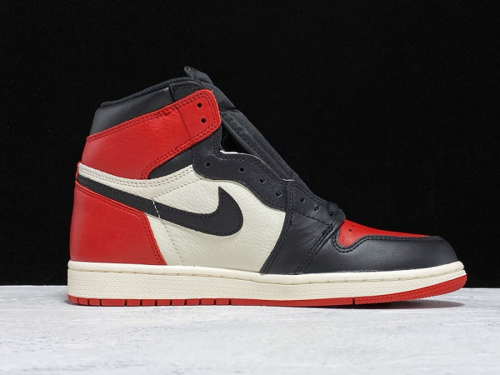 Air Jordan 1 Retro High OG Bred Toe 555088-610 - CCSHOES