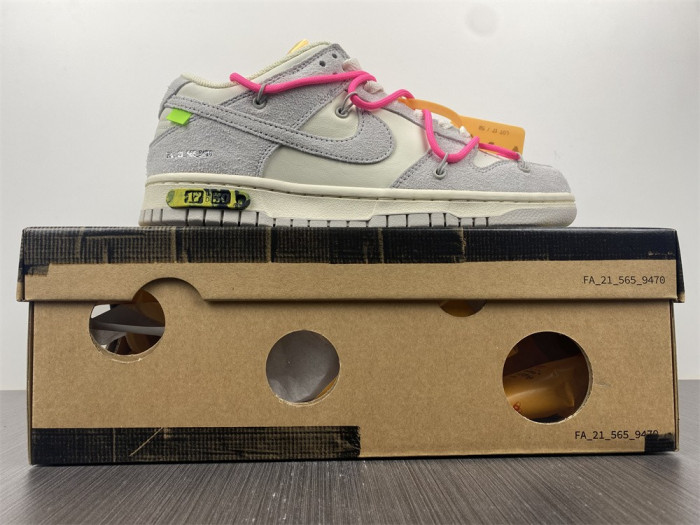 Nike Dunk Low Off-White Lot 17 DJ0950-117 - CCSHOES