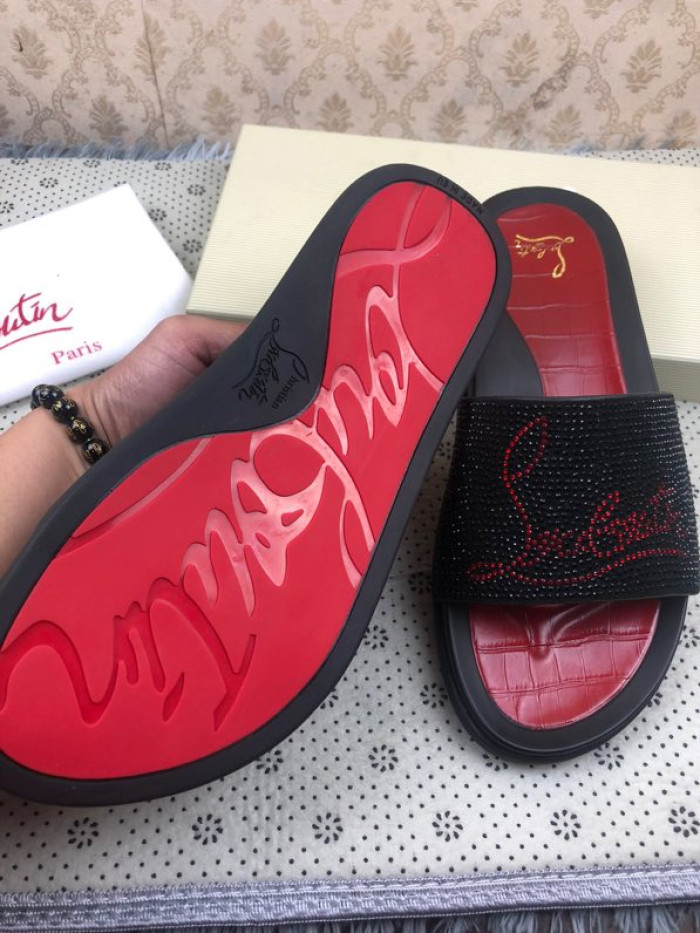CHRISTIAN LOUBOUTIN SLIPPERS - CCSHOES