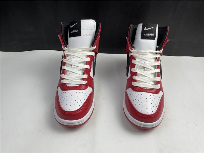NIKE SB DUNK HIGH AMBUSH RED CU7544-102 - CCSHOES