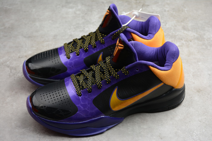 NIKE ZOOM KOBE 5 X 'LAKERS' 386430 071 - CCSHOES