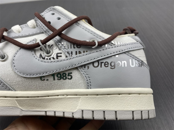 Nike Dunk Low Off-White Lot 46 DM1602-102 - CCSHOES