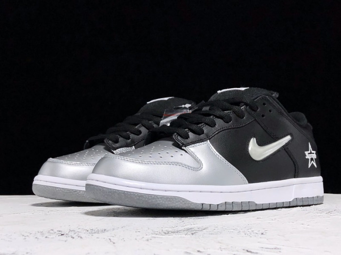 Nike SB Dunk Low Jewel Swoosh Silver CK3480-001 - CCSHOES