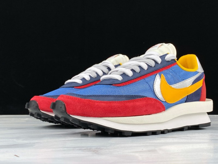 Sacai x Nike LDWaffle Trainer “Varsity Blue/Varsity Red” BV0073-400 - CCSHOES