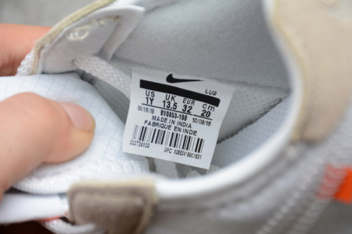 NIKE AIR FORCE 1 LOW OFF-WHITE WHITE(TD) BV0853-100 - CCSHOES