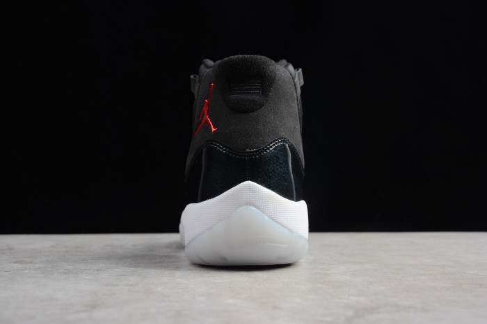 Air Jordan 11 Retro BP "72-10" black mens 378037-002 - CCSHOES