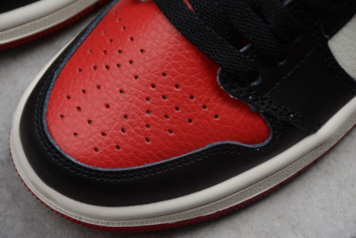 KIDS AIR JORDAN 1 RETRO HIGH OG "BRED TOE" 555088 610 - CCSHOES