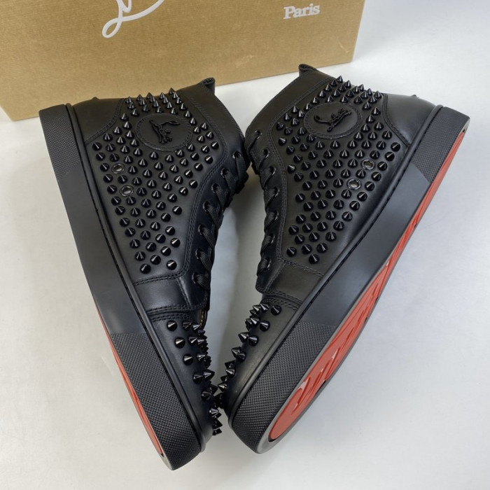 Christian Louboutin Louis Junior Spikes - CCSHOES