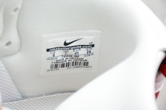 Nike Air Force 1 High Nai Ke Summit White (2015) 743546-100 - CCSHOES
