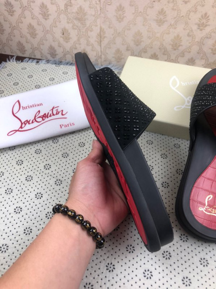 CHRISTIAN LOUBOUTIN SLIPPERS - CCSHOES