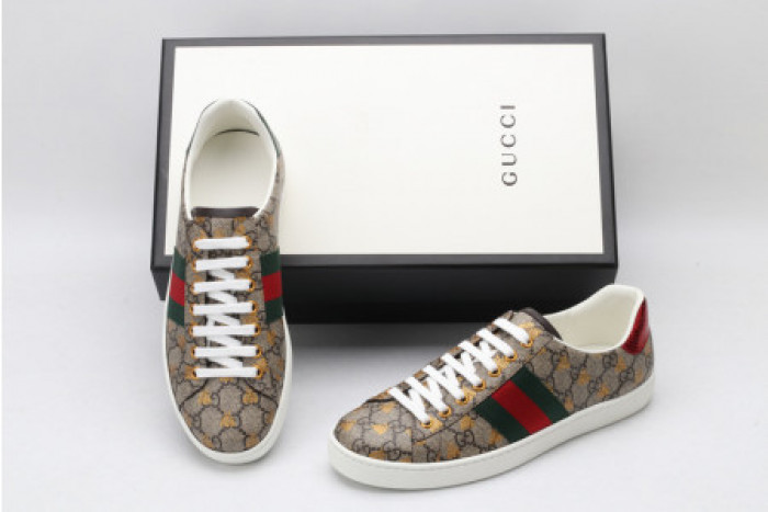 GUCC ACE EMBROIDERED LOW-TOP SNEAKER 548950 9N020 8465 - CCSHOES