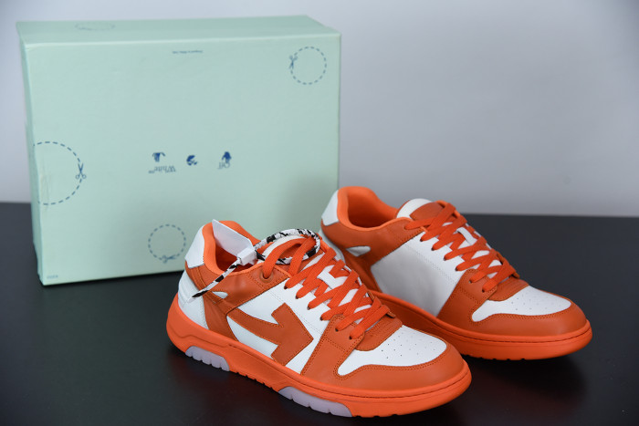 OFF WHITE™ C/O VIRGIL ABLOH OUT OF OFFICE LOW-TOP LEATHER SNEAKERS "OOO" - CCSHOES