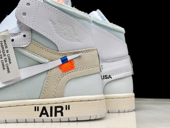 Off-White Air Jordan 1 Retro High White AQ0818-100 - CCSHOES