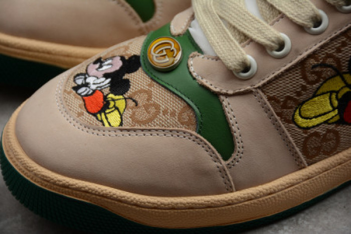 GUCC ACE EMBROIDERED LOW-TOP SNEAKER 43194 A38G0 9064 - CCSHOES