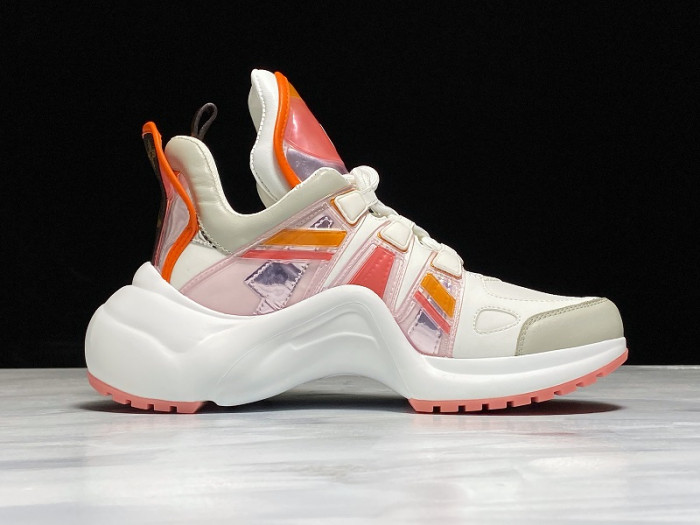 LV ARCHLIGHT SNRAKER PINK/ORANGE 51BCOLORE 1A65RE - CCSHOES