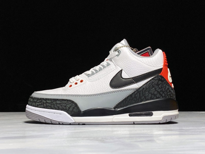 Air Jordan 3 Retro NRG Tinker Fire Red mens AQ3835-160 - CCSHOES