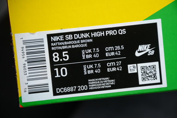 Nike SB Dunk High Concepts Turdunken DC6887-200 - CCSHOES