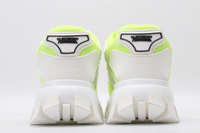 PRAD CLOUDBUST THUNDER KNIT GREEN AND WHITE - CCSHOES