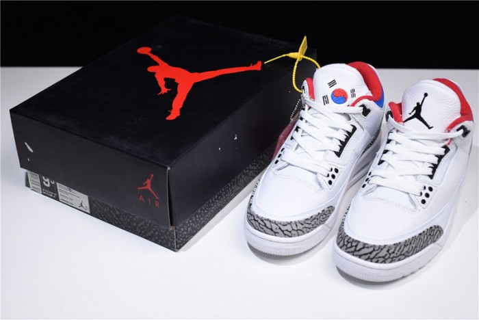Air Jordan 3 Retro Seoul Korea AV8370-100 - CCSHOES