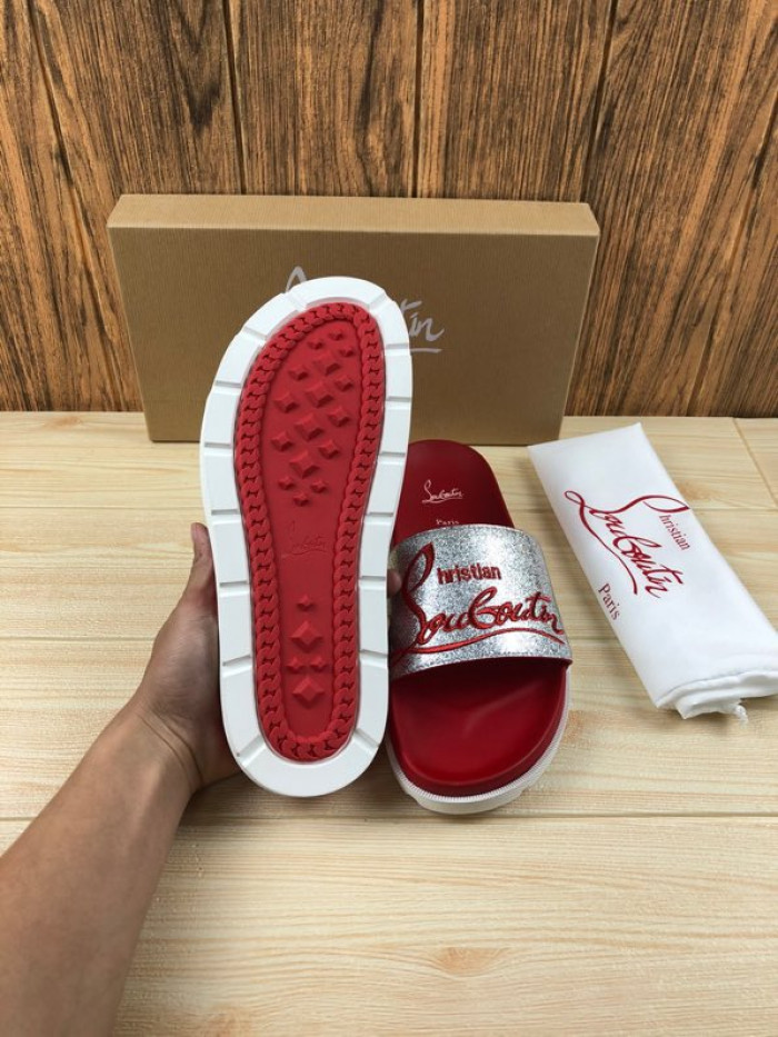 CHRISTIAN LOUBOUTIN SLIPPERS - CCSHOES