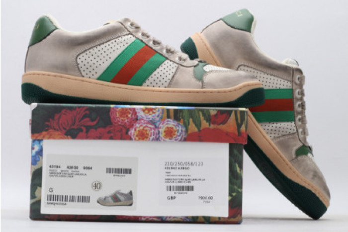 GUCC ACE EMBROIDERED LOW-TOP SNEAKER 9AZ1XJ378J4 - CCSHOES