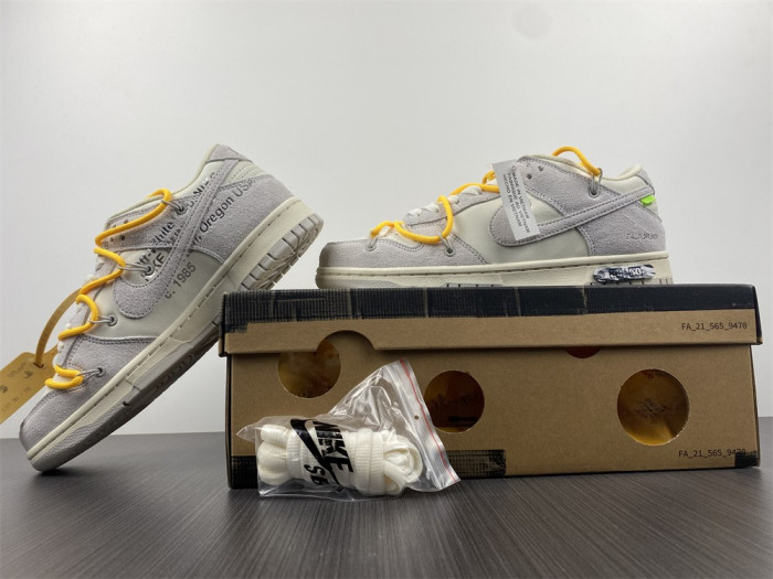 Nike Dunk Low Off-White Lot 39 DJ0950-109 - CCSHOES