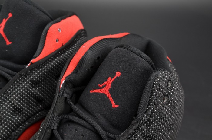 Air Jordan 13 Retro“Bred” black/ red mens 414571-004 - CCSHOES