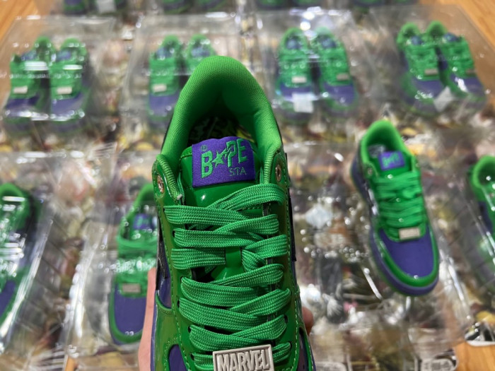 A BATHING APE MARVEL BAPE STA - CCSHOES