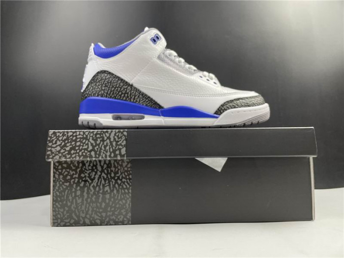 Air Jordan 3 “Racer Blue” CT8532-145 - CCSHOES