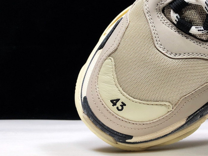 BLCG TRIPLE S TRAINER 'VANILLE' 536737 W09O6 9787 - CCSHOES