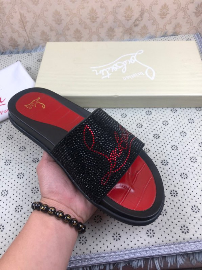 CHRISTIAN LOUBOUTIN SLIPPERS - CCSHOES