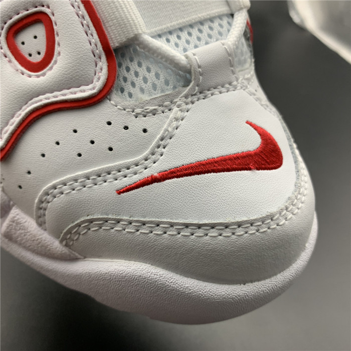 Nike Air More Uptempo White Varsity Red Outline 415082-108 - CCSHOES