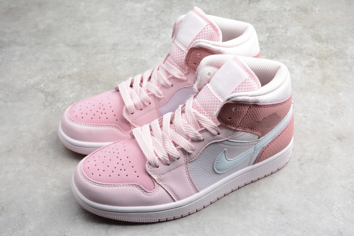 Air Jordan 1 Mid Digital Pink CW5379-600 - CCSHOES