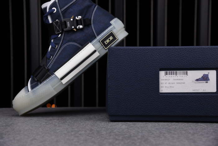 DR B23 OBLIQUE HIGH TOP SNEAKER - CCSHOES