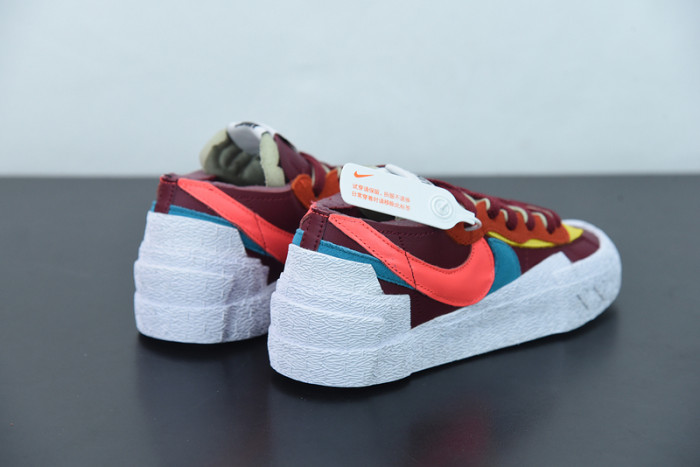 Nike Blazer Low sacai KAWS Red DM7901-600 - CCSHOES