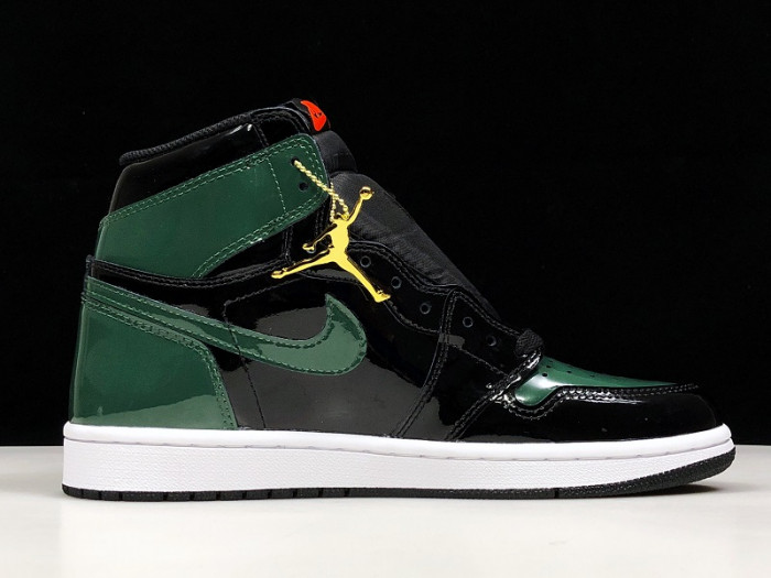 SoleFly x Air Jordan 1 Retro High OG Black/Team Orange-Fir AV3905-038 - CCSHOES