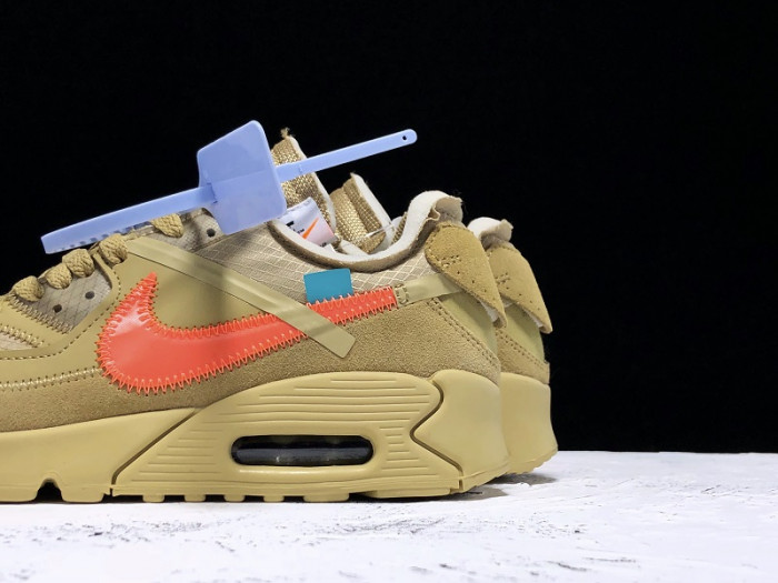 AIR MAX 90 OFF-WHITE DESERT ORE AA7293-200 - CCSHOES