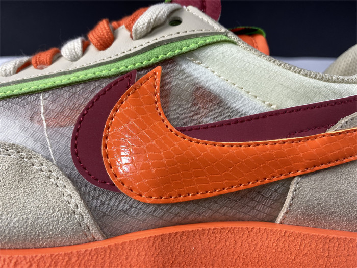 Nike LDWaffle CLOT sacai Net Orange Blaze DH1347-100 - CCSHOES