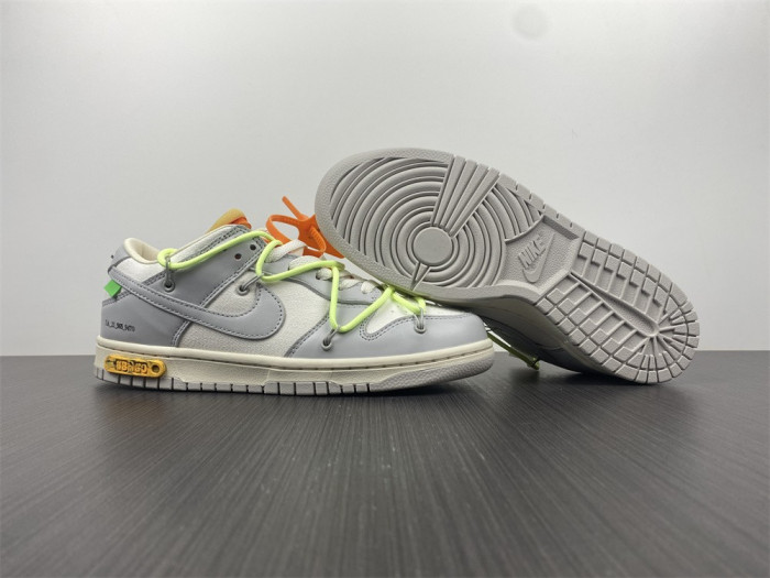 Nike Dunk Low Off-White Lot 43 DM1602-128 - CCSHOES