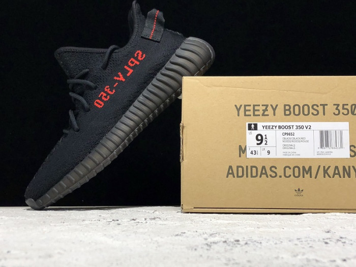 Adidas Yeezy Boost 350 V2 Black Red CP9652 - CCSHOES