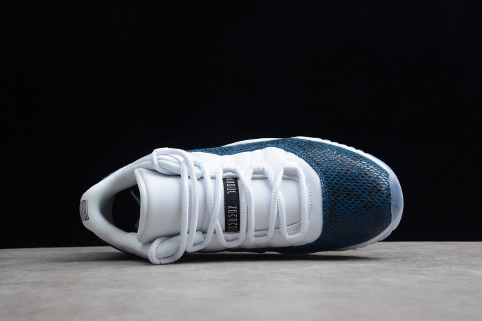 Air Jordan 11 Low “Navy Blue Snakeskin” CD6846-102 - CCSHOES