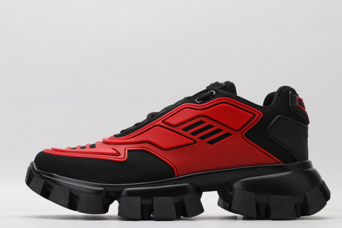 PRAD CLOUDBUST THUNDER KNIT RED AND BLACK - CCSHOES