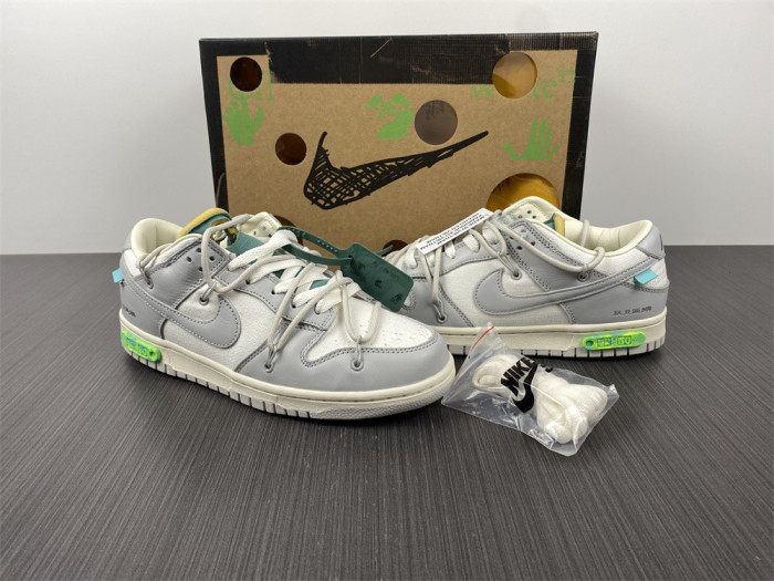 Nike Dunk Low Off-White Lot 42 DM1602-117 - CCSHOES