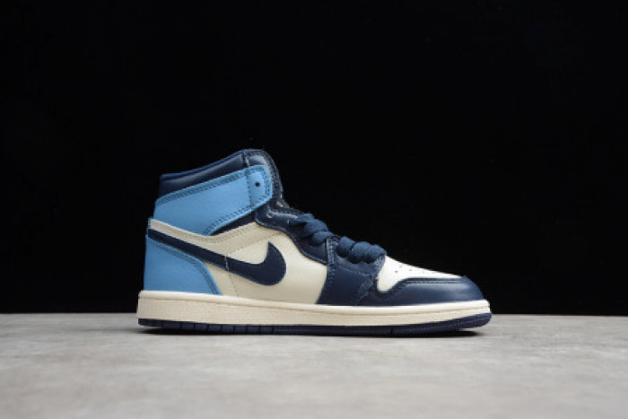 KIDS AIR JORDAN 1 OBSIDIAN UNIVERSITY BLUE (555088-140) - CCSHOES
