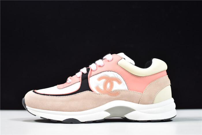 CHNE1 Leather Low Top Sneakers - CCSHOES