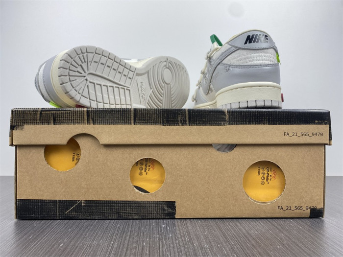 Nike Dunk Low Off-White Lot 25 DM1602-121 - CCSHOES
