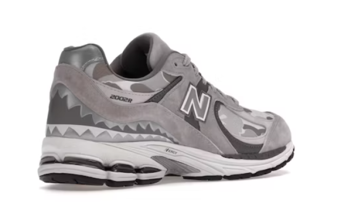 New Balance 2002R BAPE Grey - CCSHOES