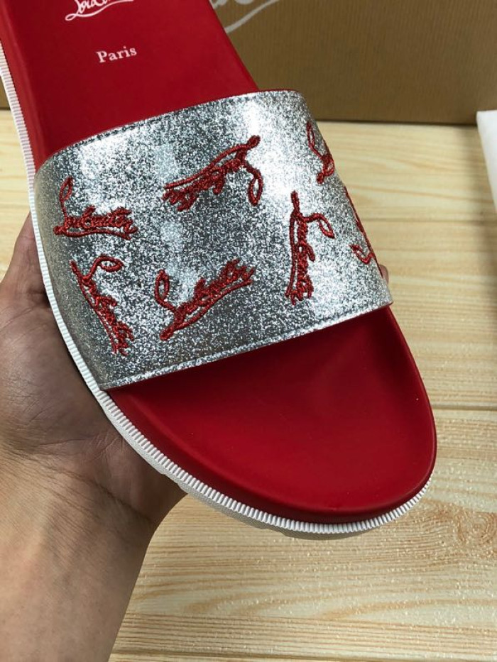CHRISTIAN LOUBOUTIN SLIPPERS - CCSHOES