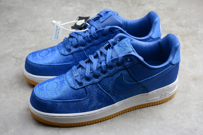 AIR FORCE 1 LOW CLOT BLUE SILK CJ5290-400 - CCSHOES