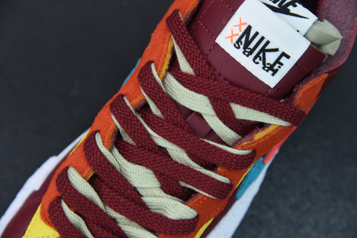 Nike Blazer Low sacai KAWS Red DM7901-600 - CCSHOES